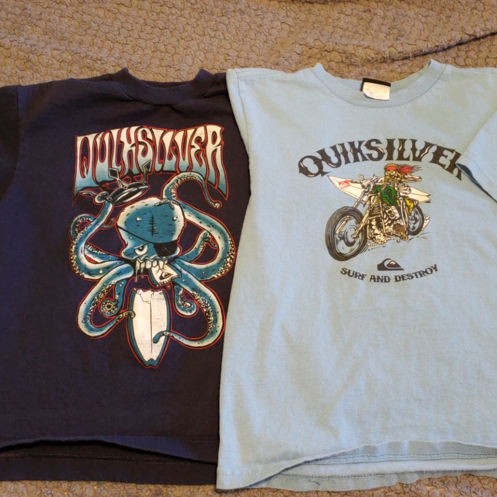 Boys quicksilver shirt